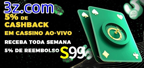 Promoções do cassino ao Vivo S99